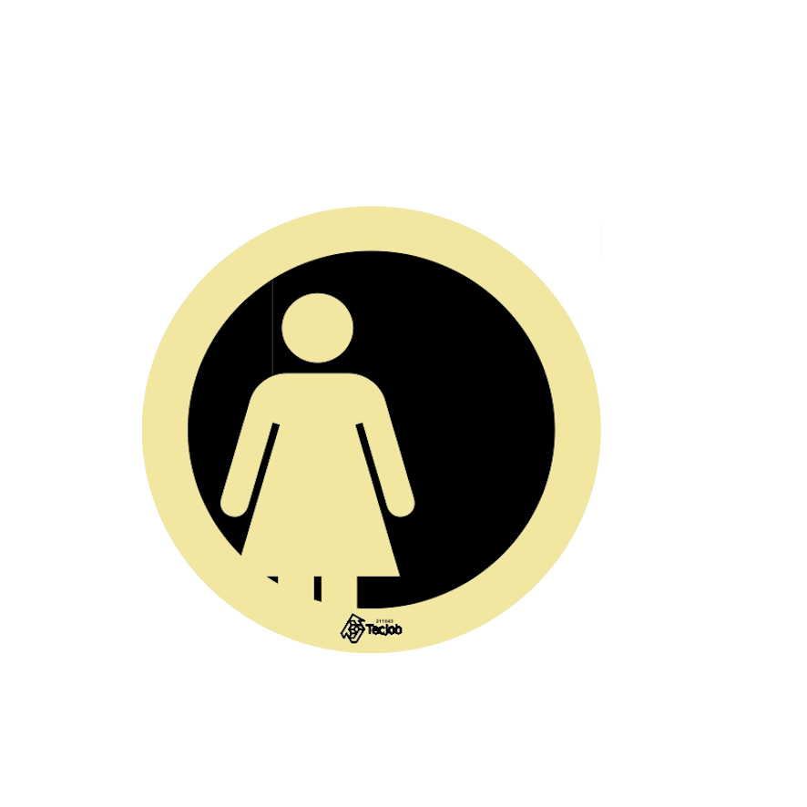 Sinalética Instalações Sanitárias Femininas – IN0225