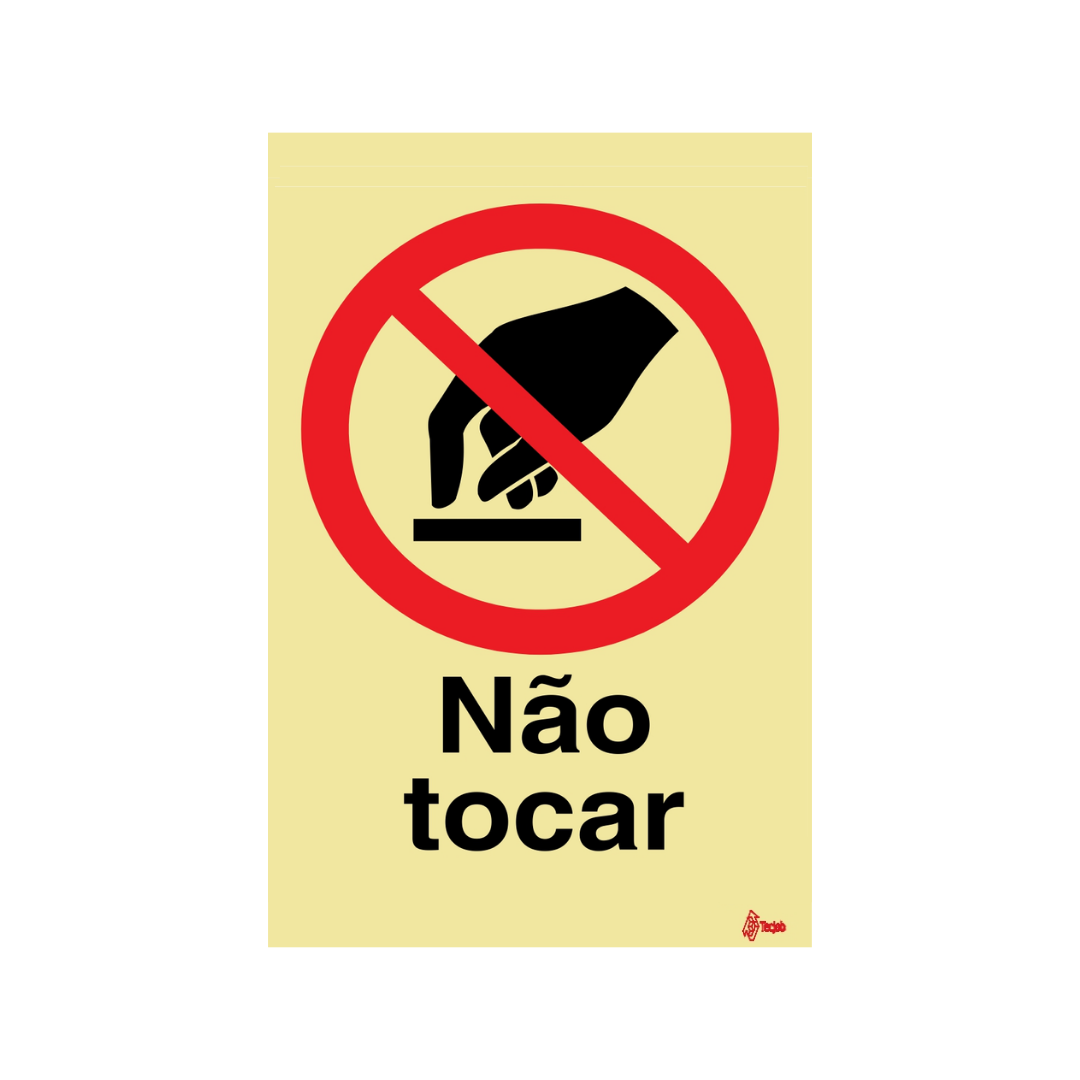 Sinalética Não Tocar – PR0197