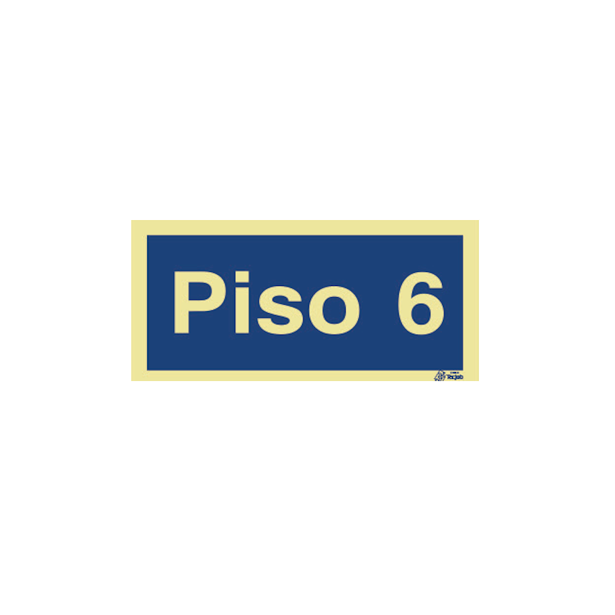 Sinalética Piso 6 - IN0366