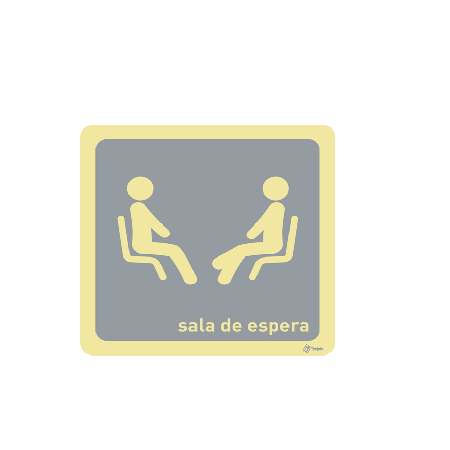 Sinalética Sala de Espera - IN0136