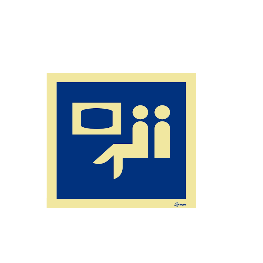 Sinalética de Sala com Televisão – IN0190