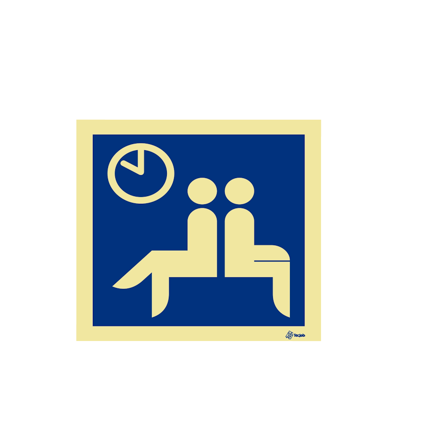 Sinalética de Sala de Espera – IN0191