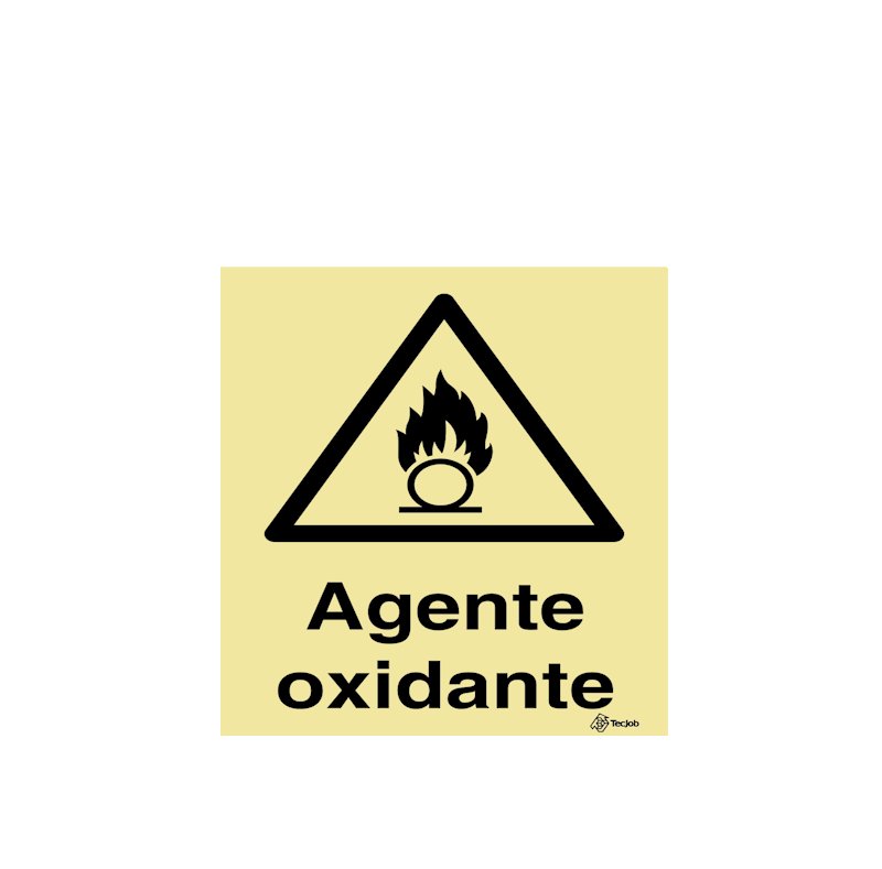 Sinalética Agente Oxidante - IS0278