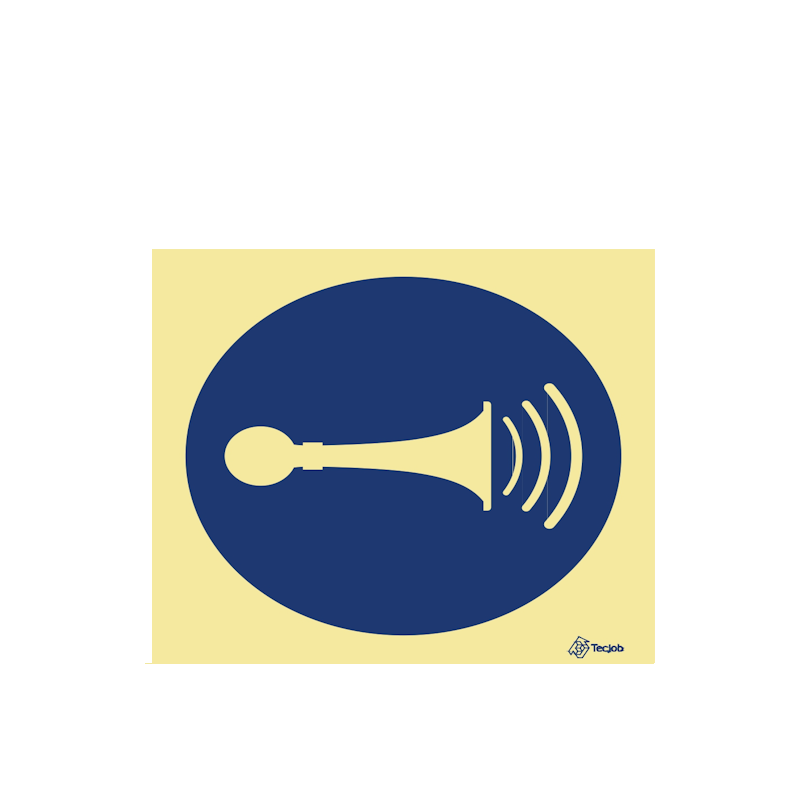 Sinalética Avisador Sonoro - OB0122