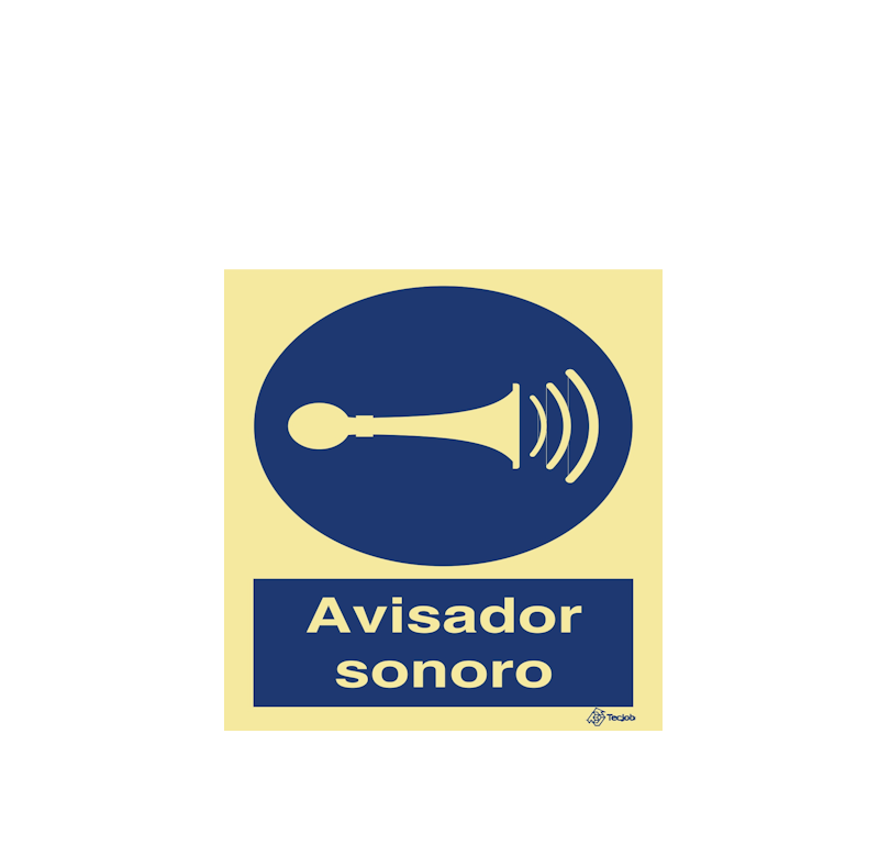 Sinalética Avisador Sonoro - OB0144