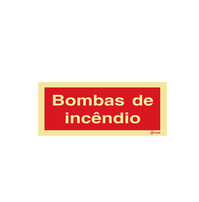 Sinalética Bombas de Incêndio - I0580