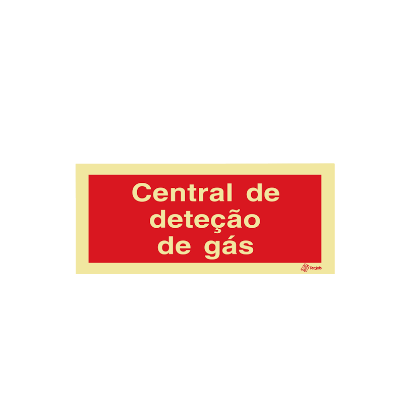Sinalética Central de Deteção de Gás - I0633