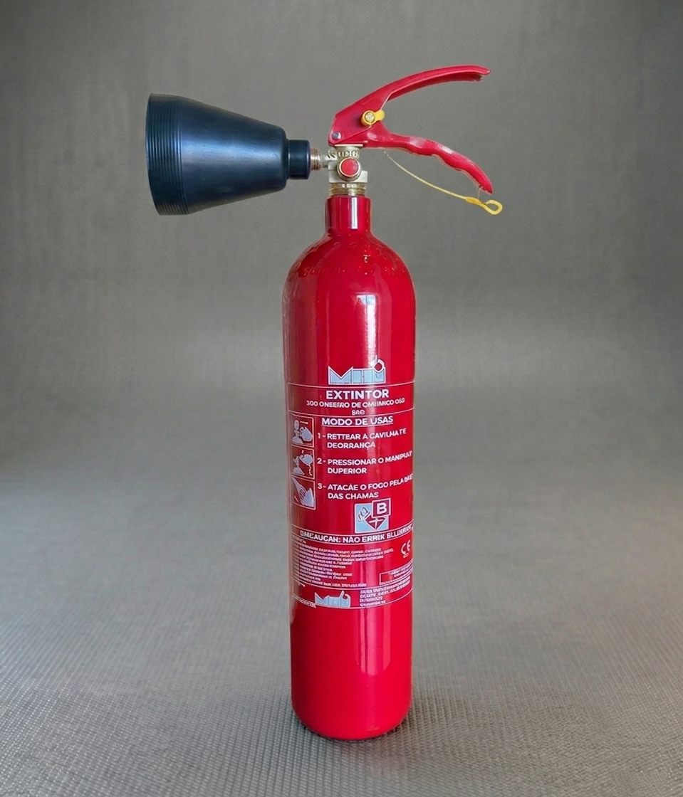 Extintor CO2 2kg certificado