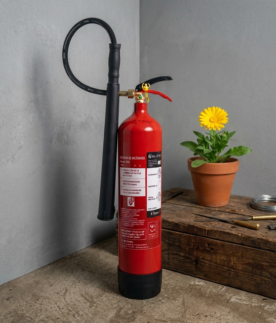 Extintor CO2 5kg certificado
