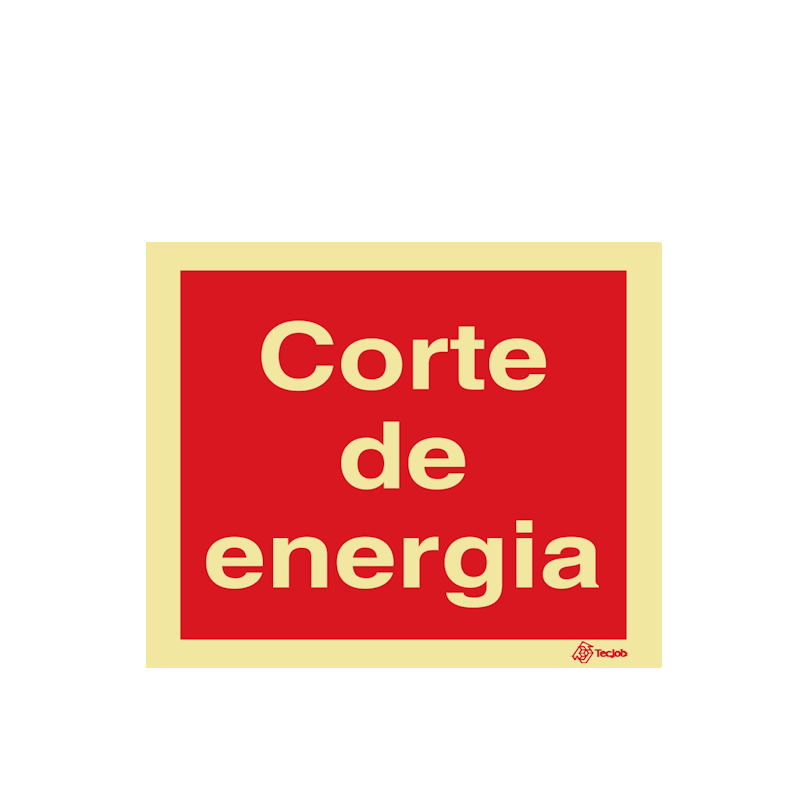 Sinalética Corte de Energia - I0496
