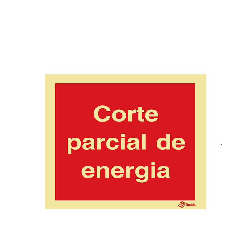 Sinalética Corte Parcial de Energia - I0527