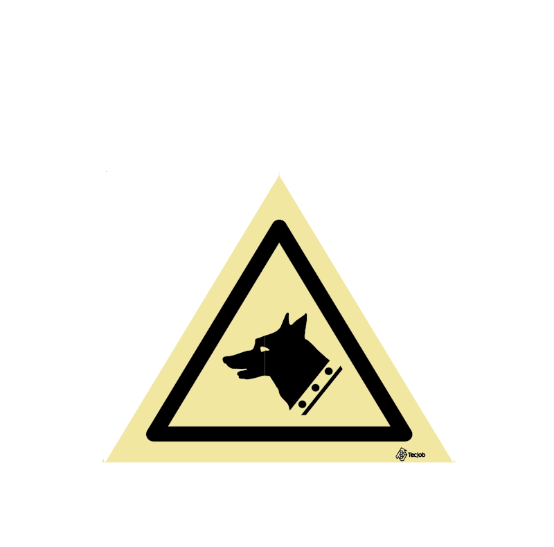 Sinalética Cuidado com o Cão – IS0322