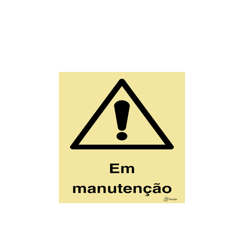 Sinalética Em Manutenção - IS0495