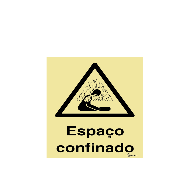 Sinalética Espaço Confinado - IS0297
