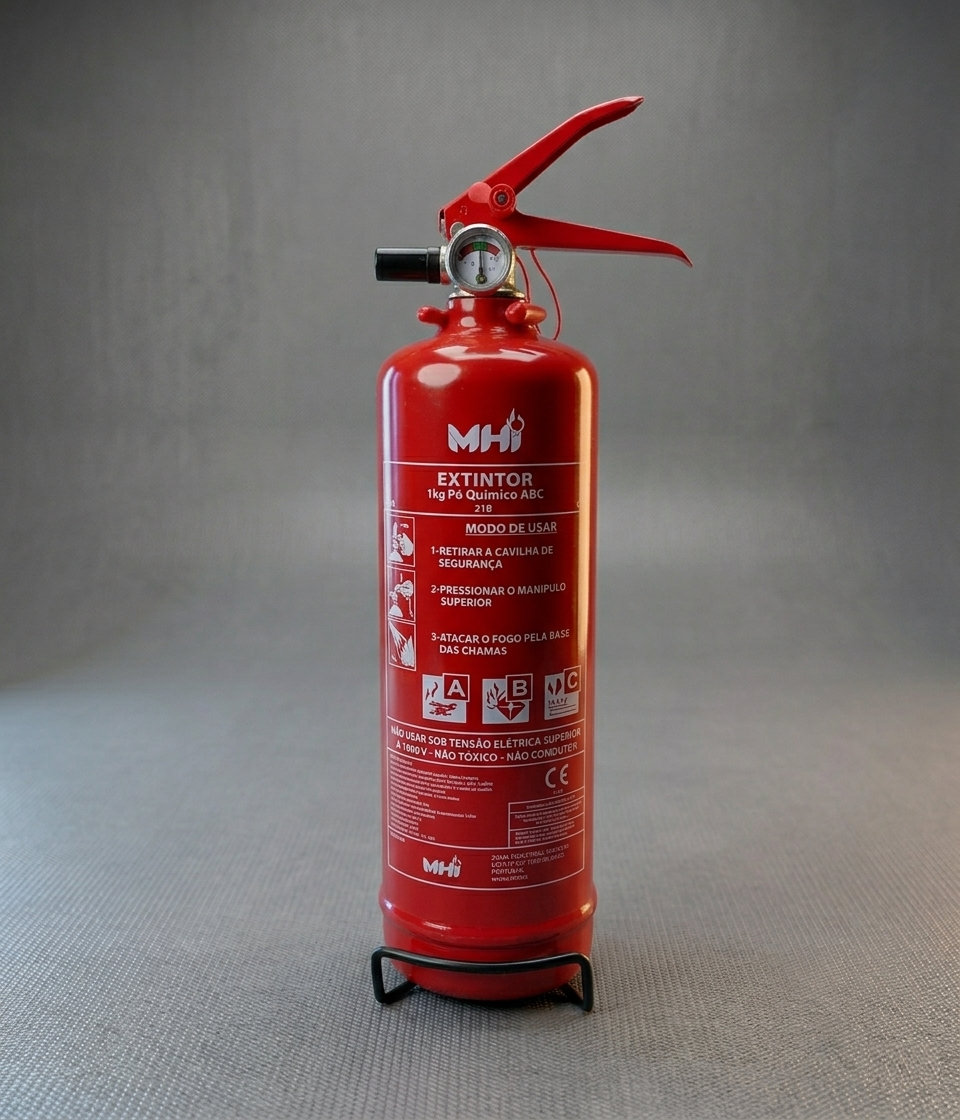 Extintor ABC 1Kg certificado