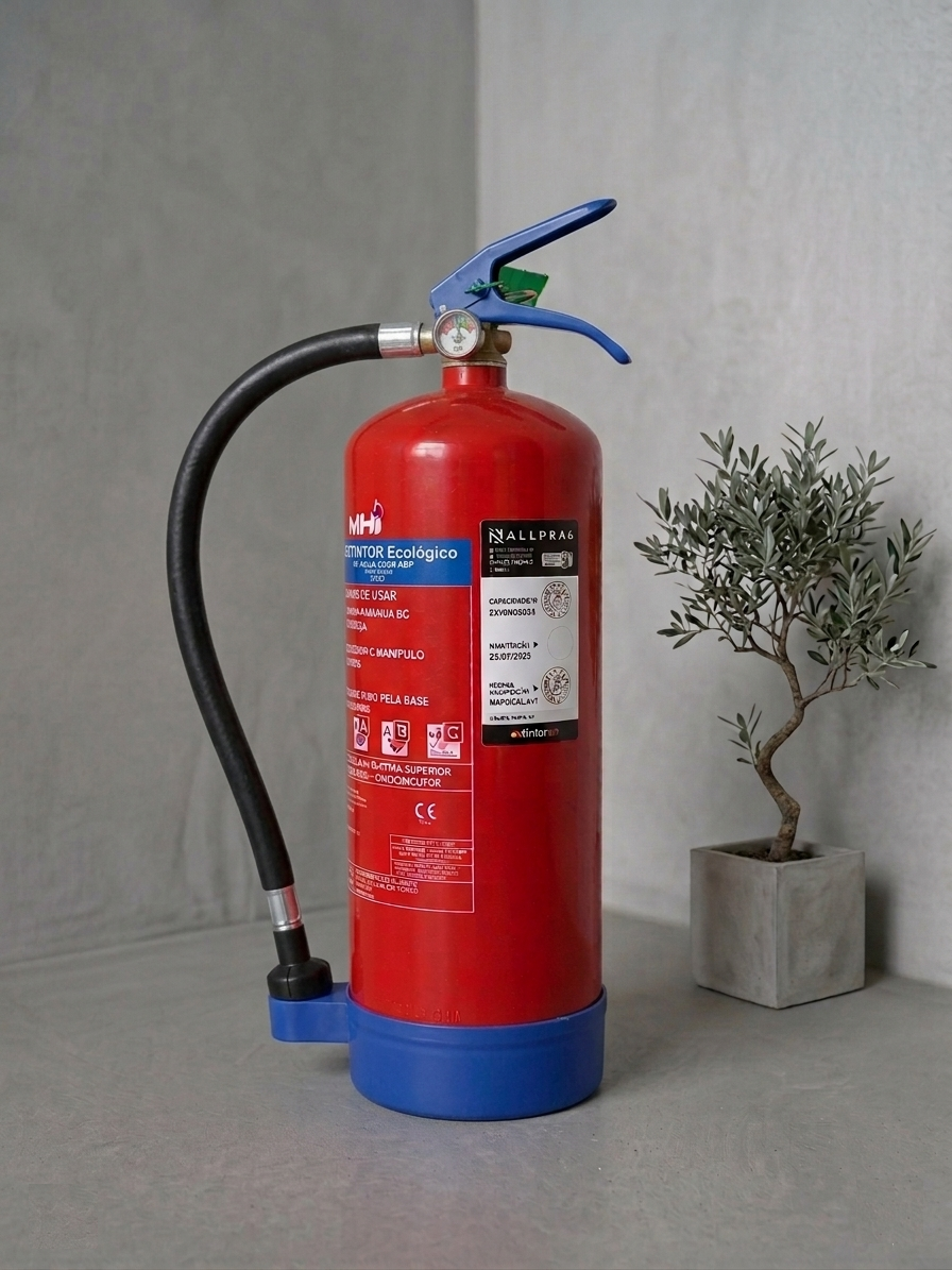 Extintor ABF Zero Flúor - 6L certificado