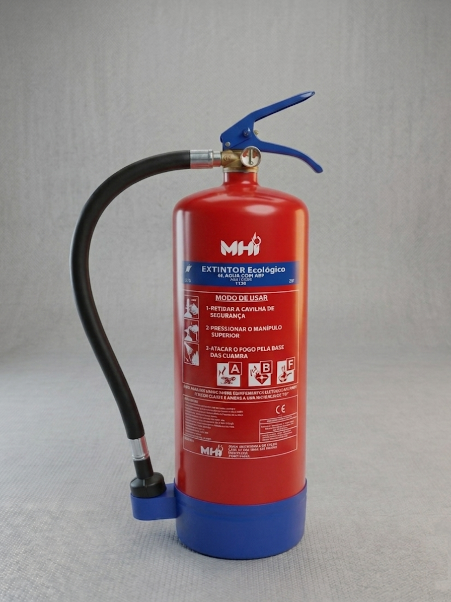 Extintor ABF Zero Flúor - 6L certificado