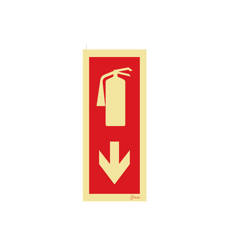 Sinalética Extintor em Baixo – I0420