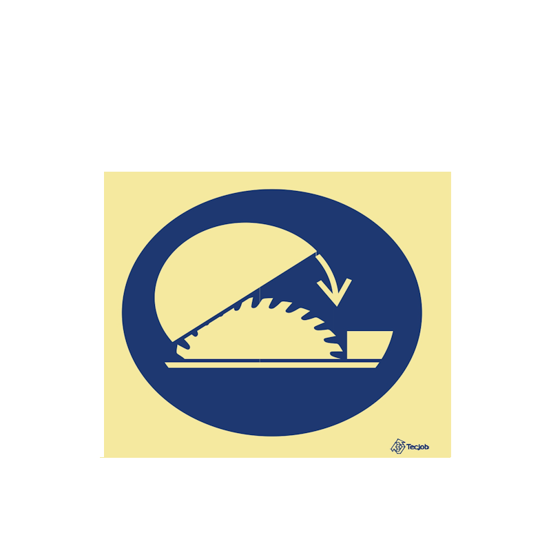 Mandatory Sign: Use Adjustable Protector - OB0128