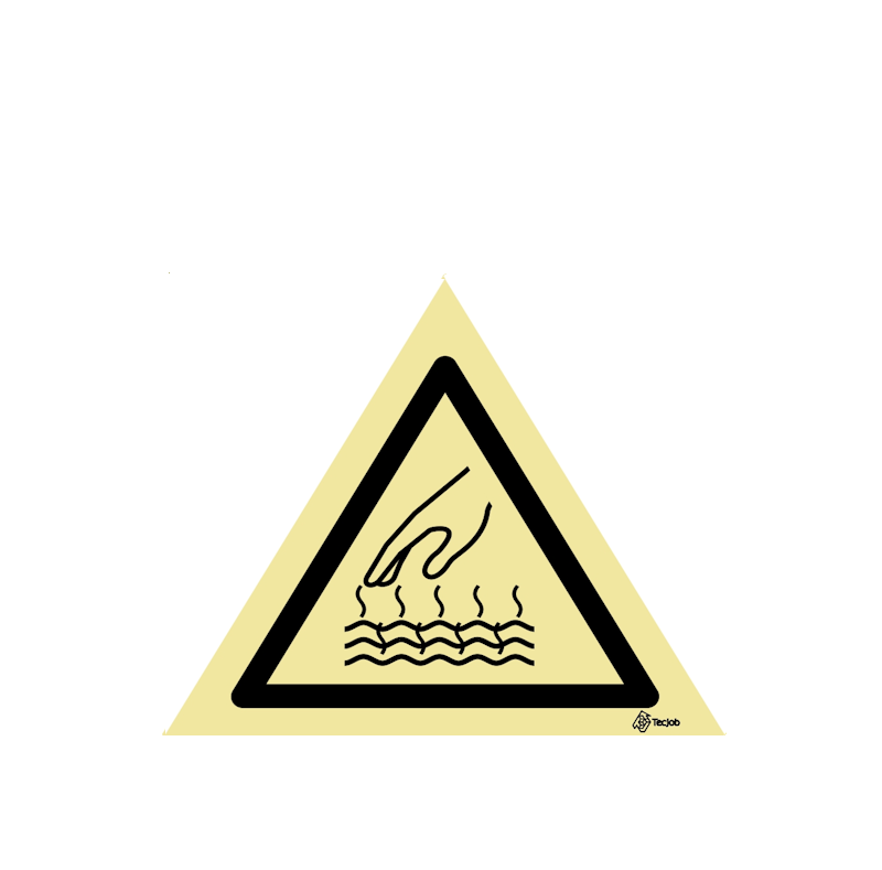 Sinalética Perigo Líquido a Alta Temperatura – IS0316