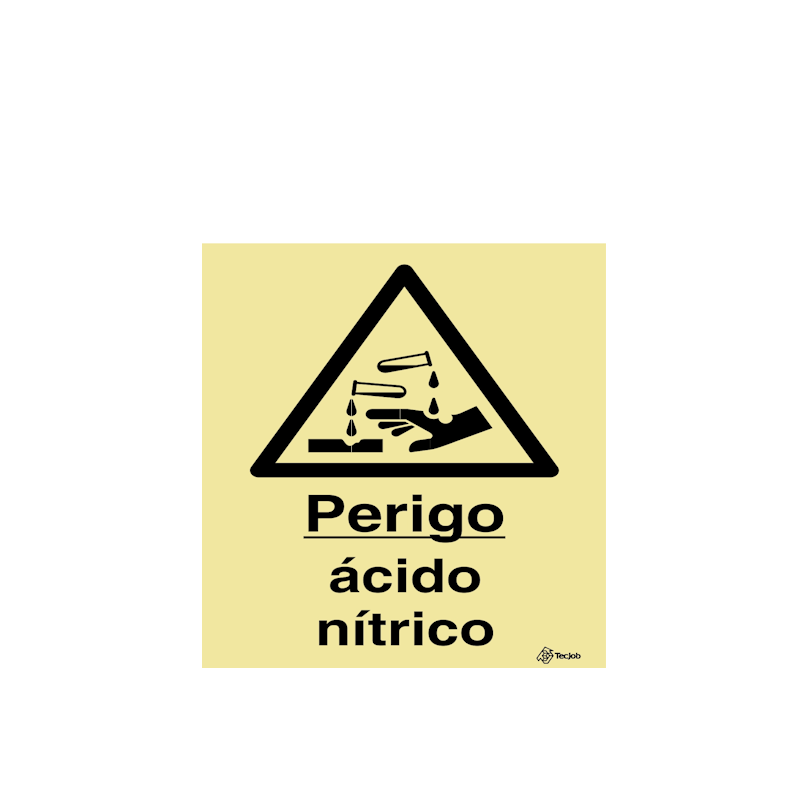 Sinalética Perigo Nítrico - IS0273