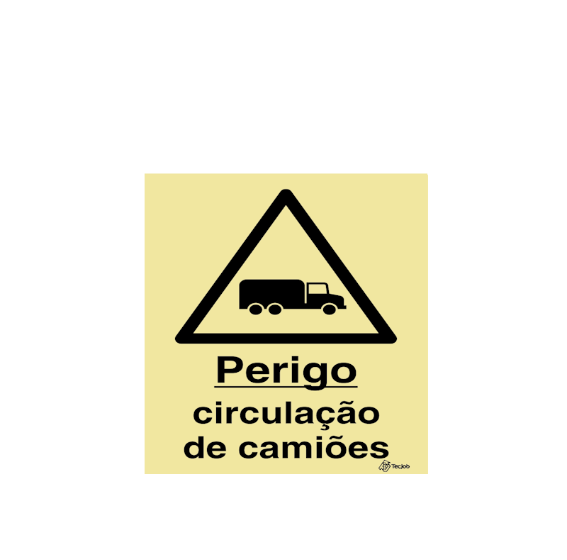 Sinalética Perigo Circulação de Camiões - IS0246