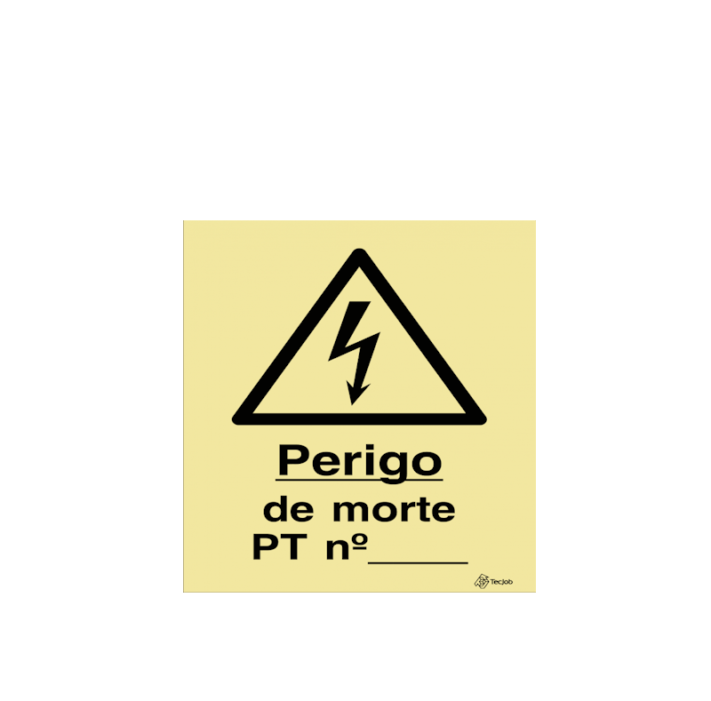 Sinalética Perigo de Morte PT Nº – IS0142