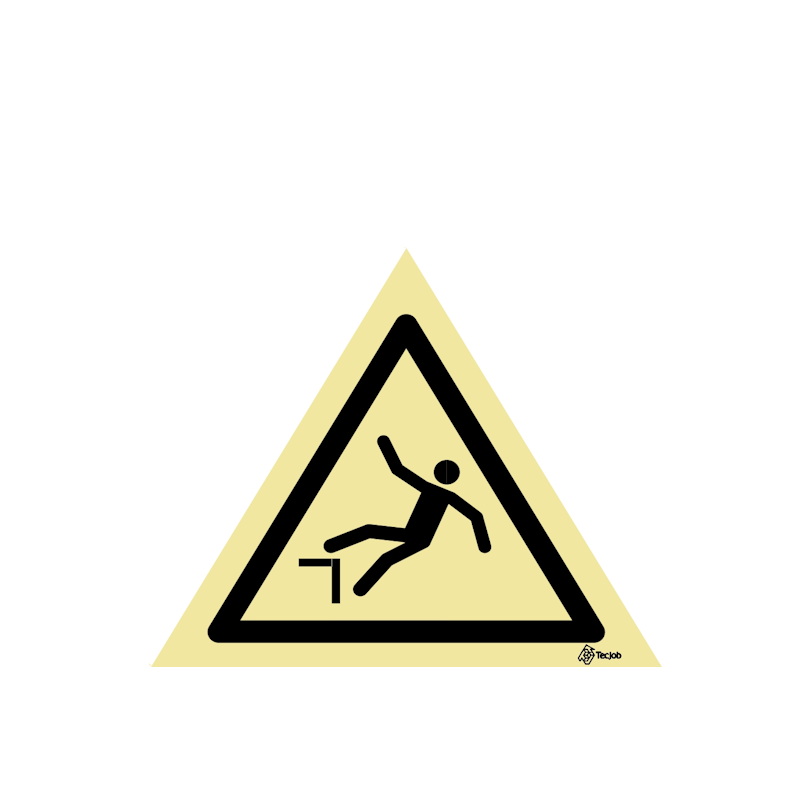 Sinalética Perigo de Queda – IS0174