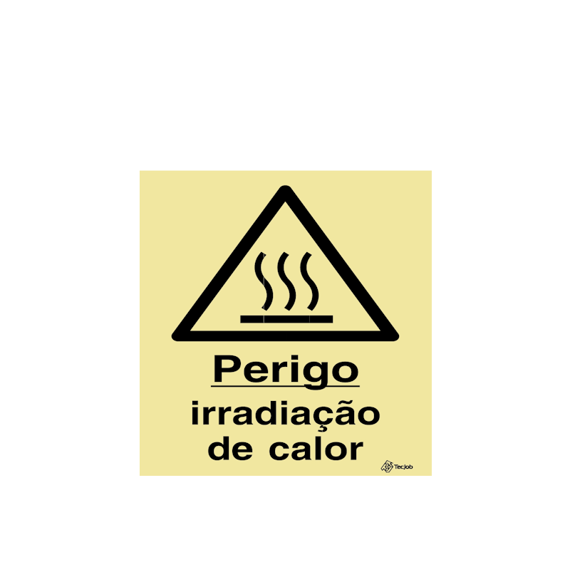 Sinalética Perigo Irradiação de Calor - IS0336