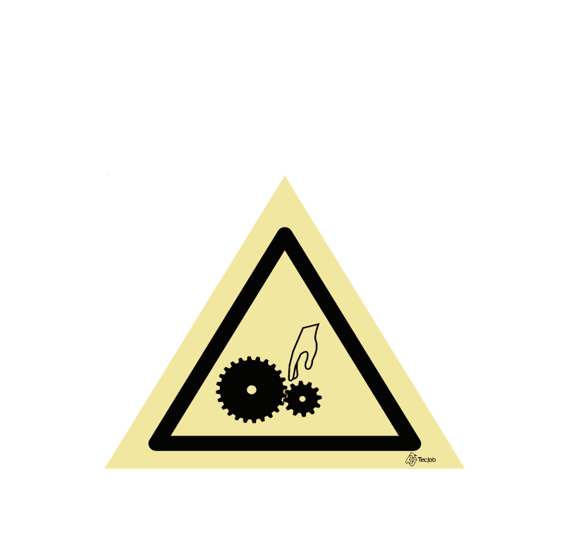 Sinalética Perigo Máquina em Movimento – IS0212