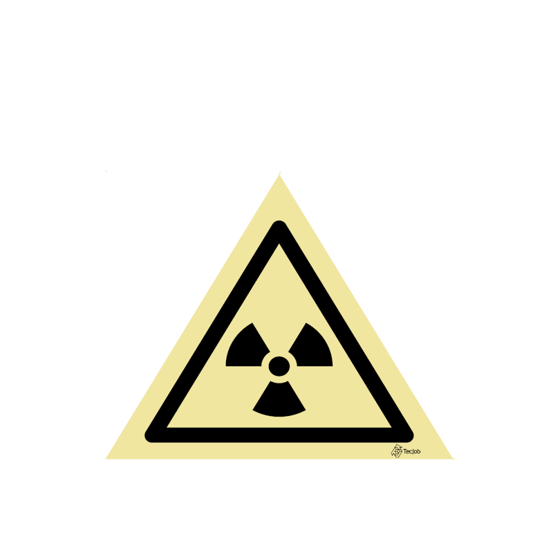 Sinalética Perigo Radiação – IS0135