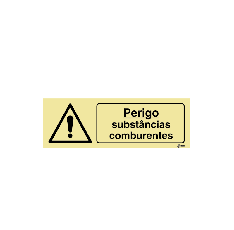 Hazard Warning Signage for Oxidizing Substances - ISO 416