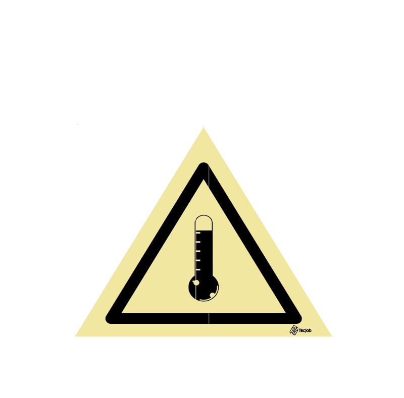 Sinalética Perigo Temperatura Alta – IS0314