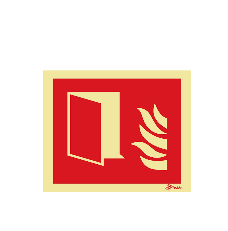 Sinalética Porta Corta-Fogo - I0299