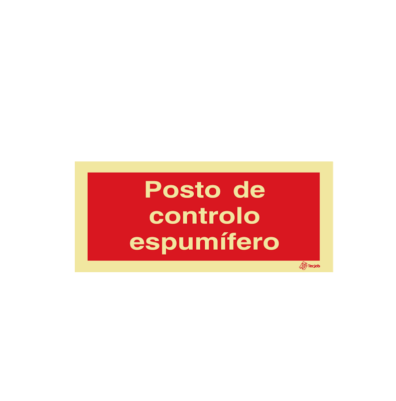 Sinalética Posto de Controlo Espumífero - I0643