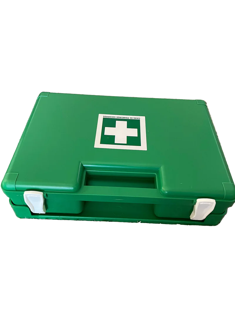 Pack Caixa de Primeiros Socorros + Sinalética Homologada | DGS