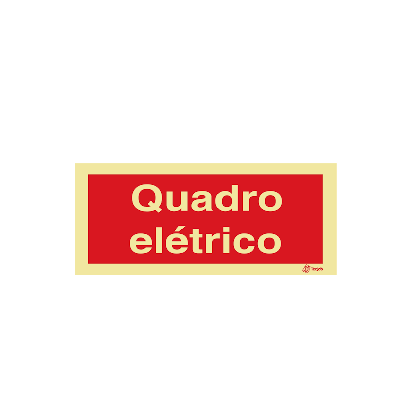 Sinalética Quadro Elétrico - I0649