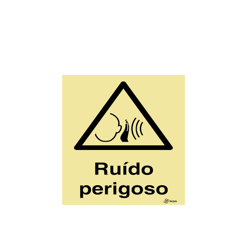 Sinalética Ruído Perigoso - IS0247