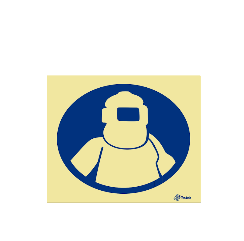 Sinalética Uso Obrigatório de Roupa de Segurança - OB0078